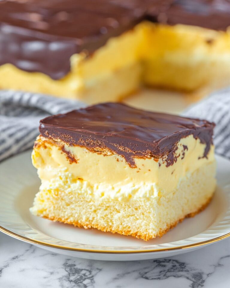 Boston Cream Poke Cake Recipe