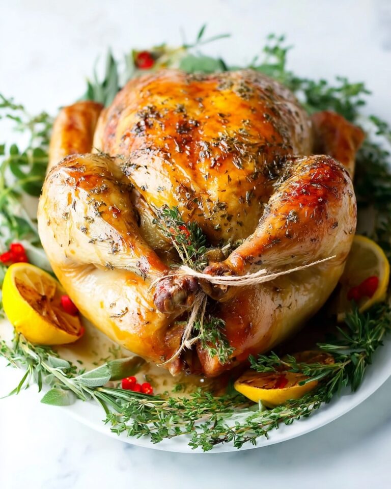 Perfect Juicy Roast Turkey Recipe
