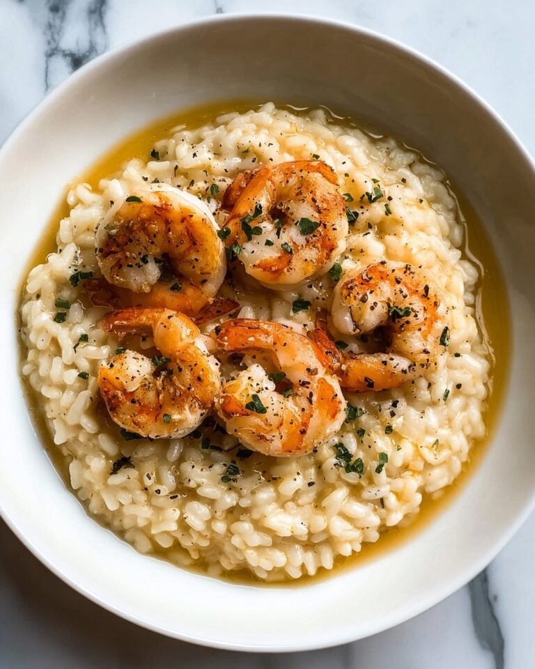 Simple Creamy King Prawn Risotto Recipe