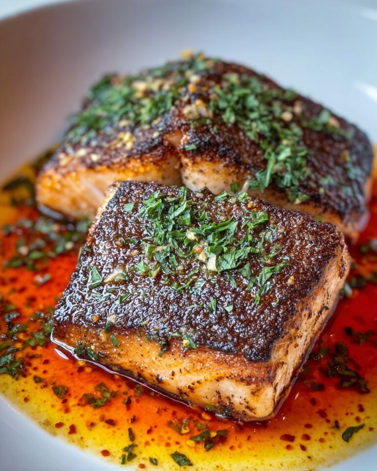 Crispy Salmon with Flavorful Spiced Butter Recipe