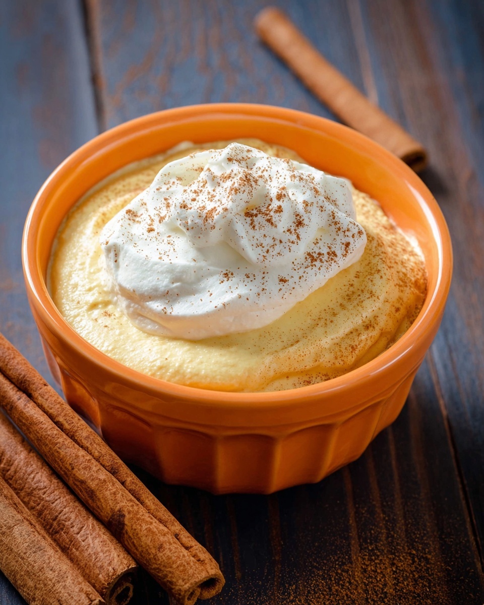 Pumpkin Mousse with Spiced Cream and Rum Recipe - Recipe Image
