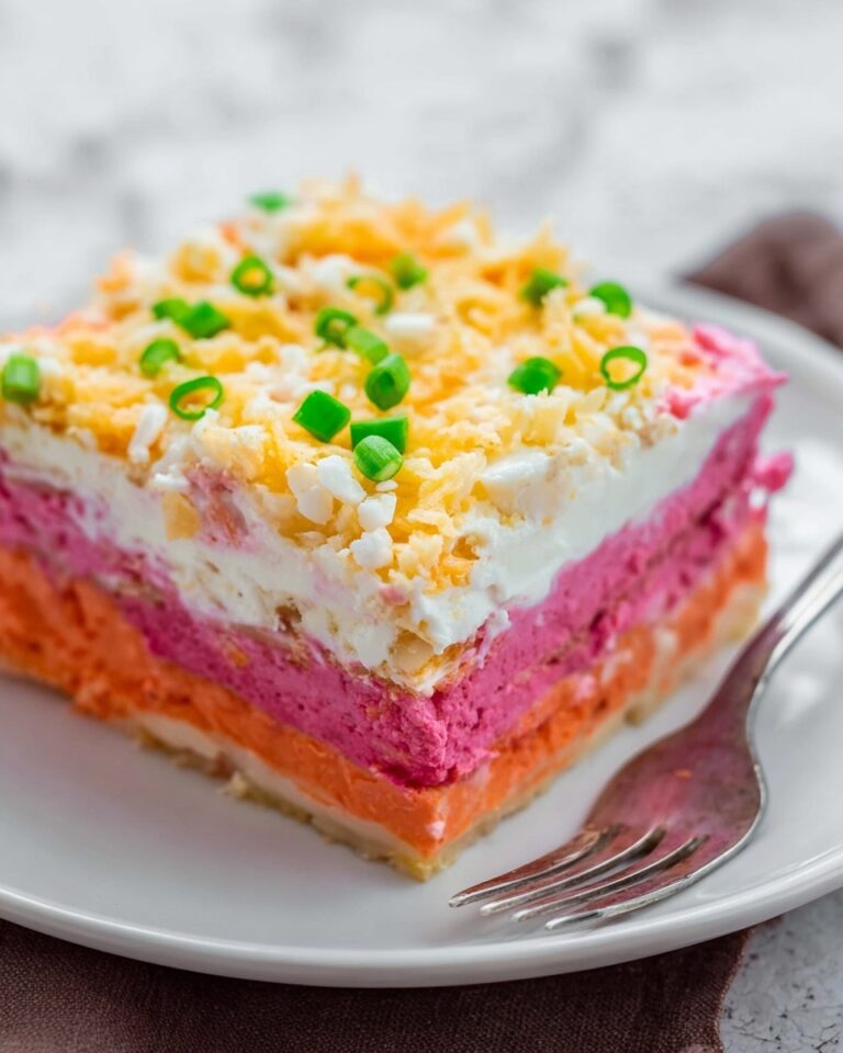 Smoked Salmon Salad (Shuba) Recipe