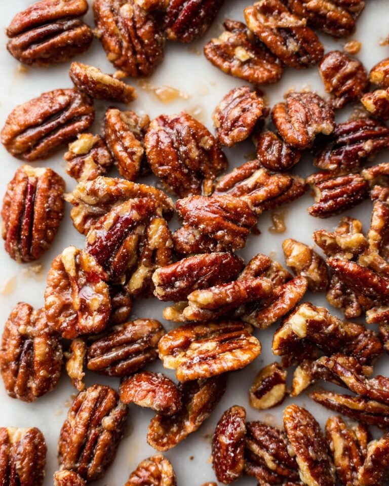 Maple Glazed Pecans Recipe