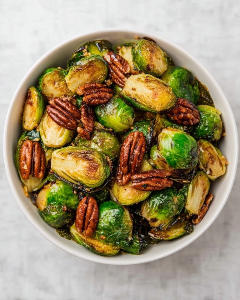 Maple Pecan Brussels Sprouts Recipe