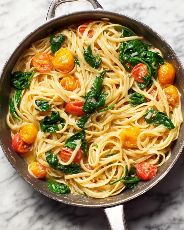 Fresh Spinach and Tomato Pasta Recipe