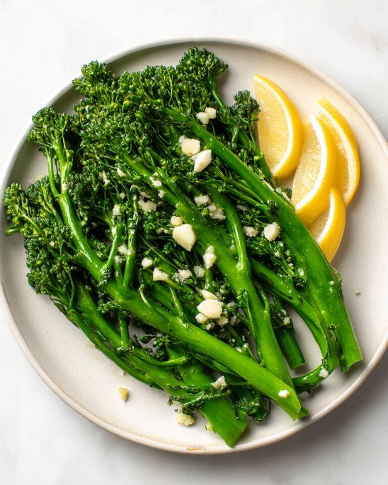 Garlic Butter Broccolini Recipe