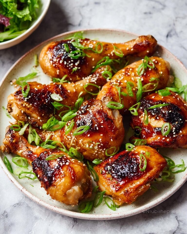 Sticky Korean Honey Soy Chicken Recipe