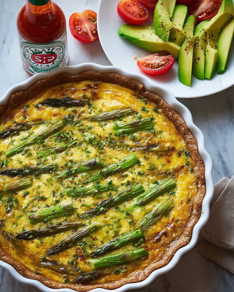 Sausage Asparagus Quiche Recipe