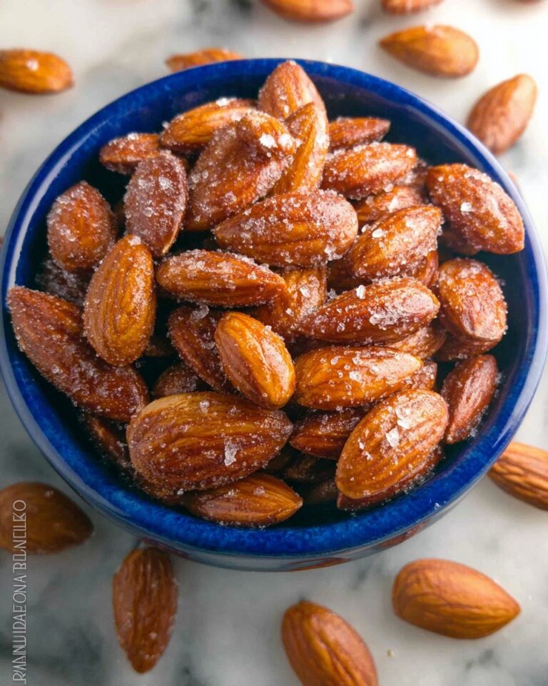 Spiced Honey Roasted Almonds Recipe
