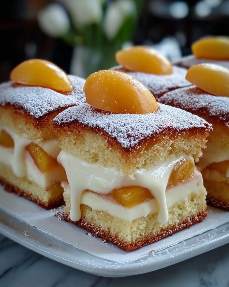 Homemade Peach and Crème Fraîche Pound Cake Recipe