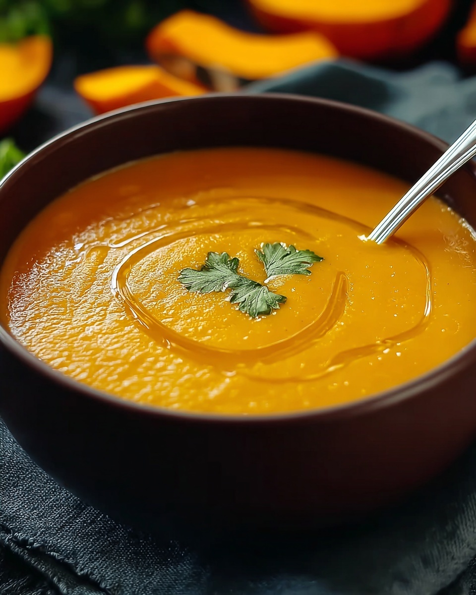 Easy Pumpkin Soup – A Creamy, Comforting Fall Favorite Recipe - Recipe Image