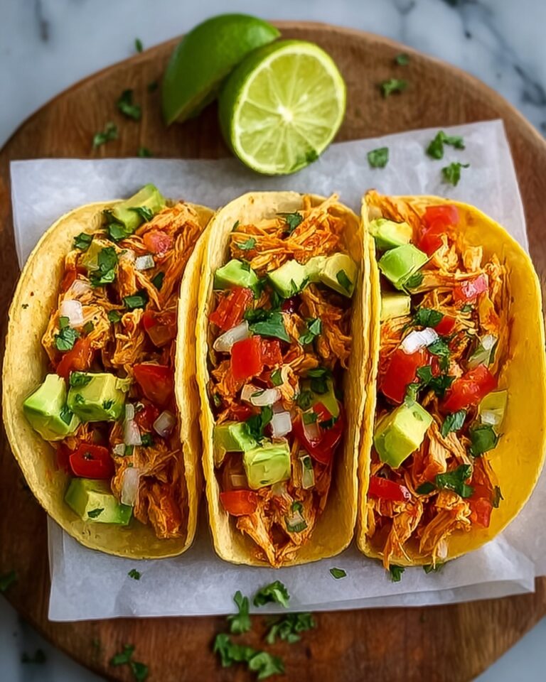 Crockpot Chicken Tacos – Easy, Flavorful, and Perfect for Taco Night Recipe