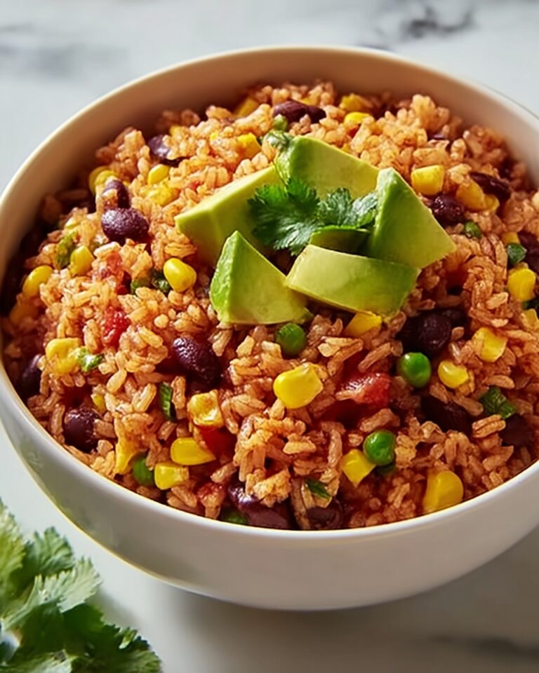 Easy One Pot Mexican Rice Casserole Recipe