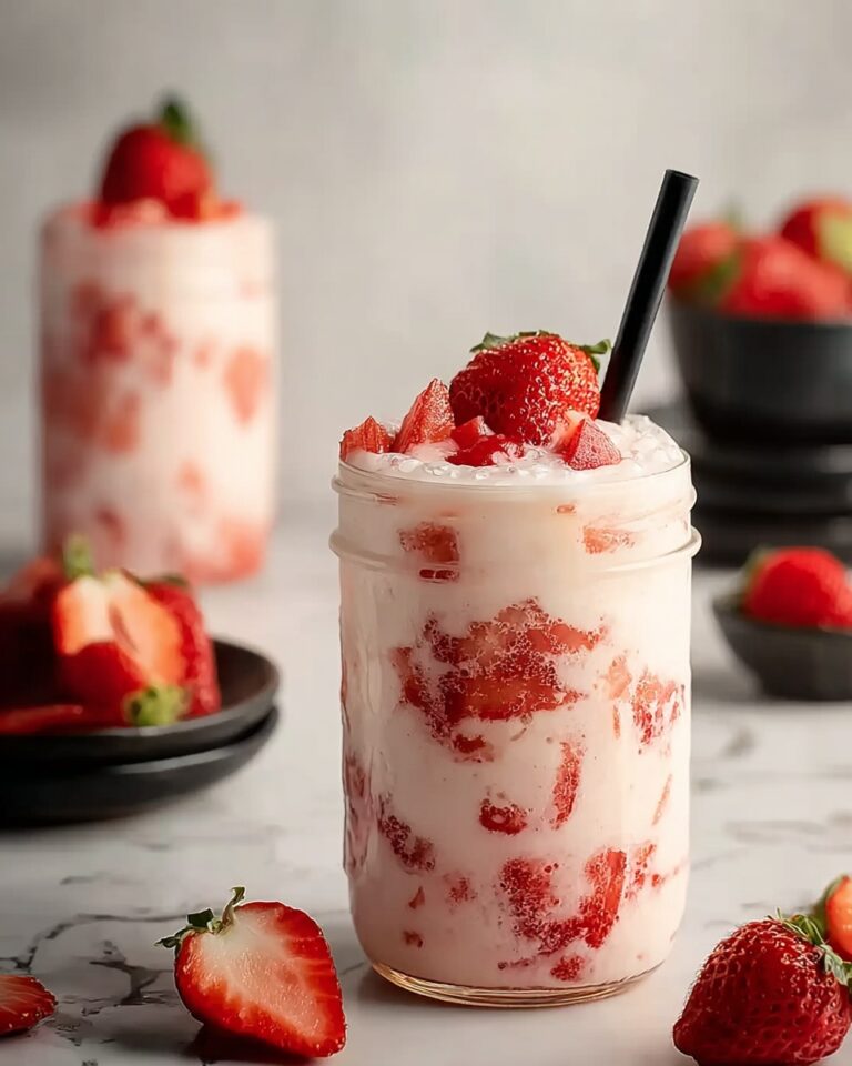 Vegan Korean Strawberry Milk Recipe