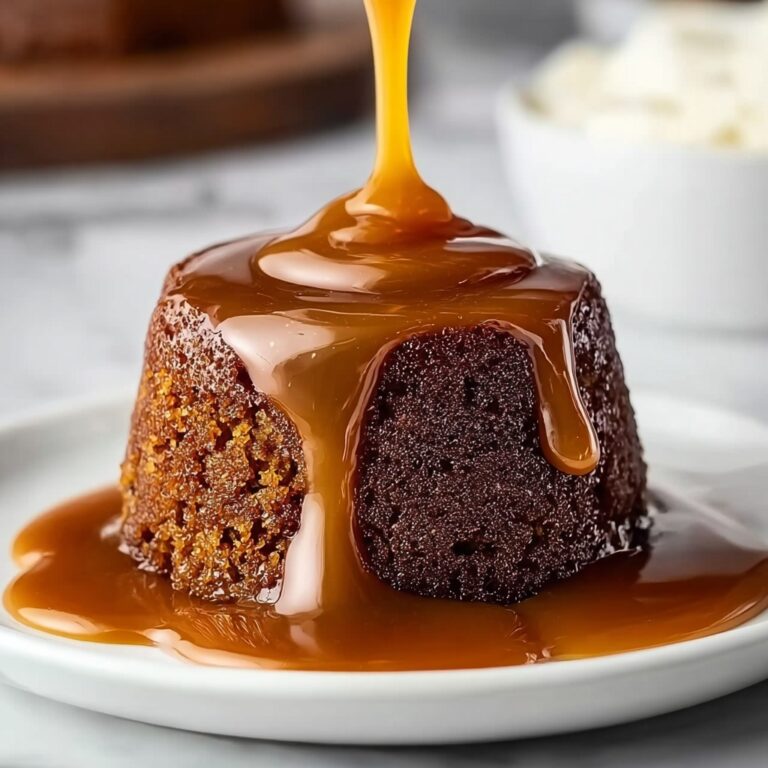 Sticky Toffee Pudding with Rich Toffee Sauce Recipe
