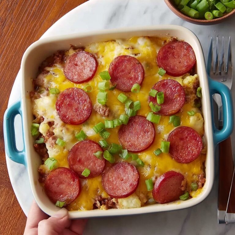 Crockpot Pierogi with Kielbasa Casserole Recipe