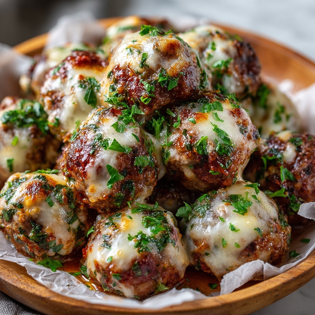 Meatball Marinara Poppers Recipe - Recipe Image