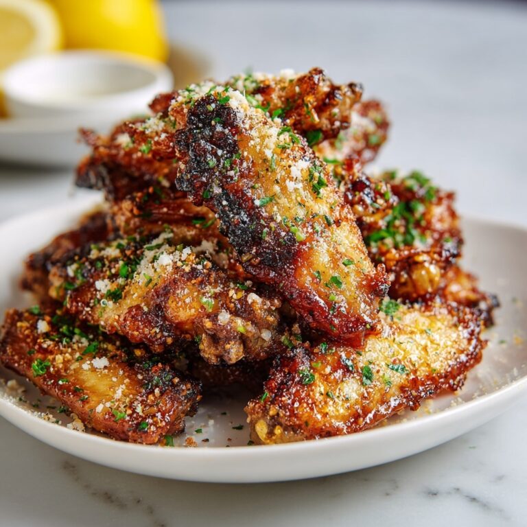 Garlic Parmesan Wings Recipe