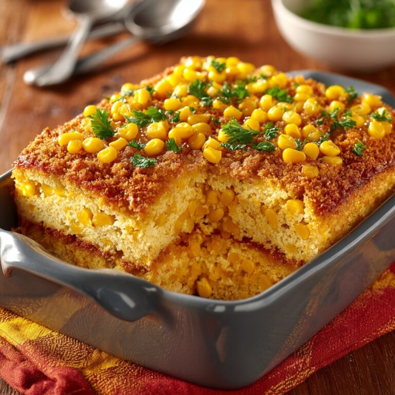 Three Corn Casserole Supreme Recipe