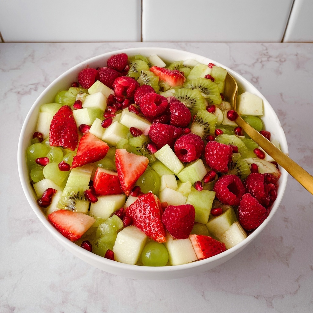 Christmas Fruit Salad Recipe - Recipe Image