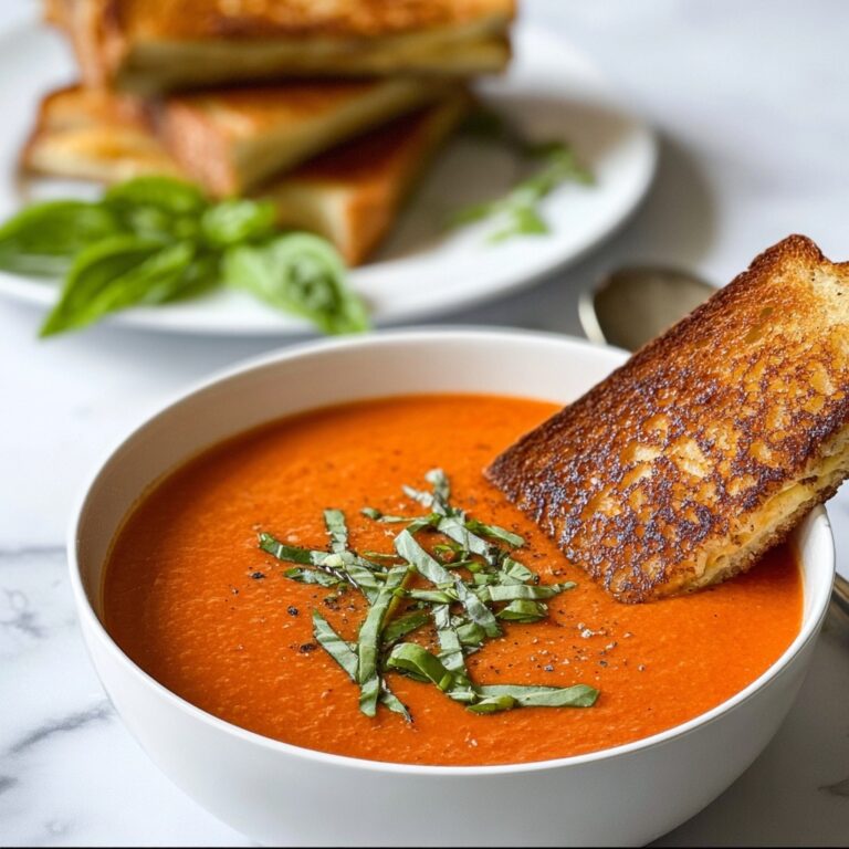 Roasted Red Pepper and Tomato Soup Recipe