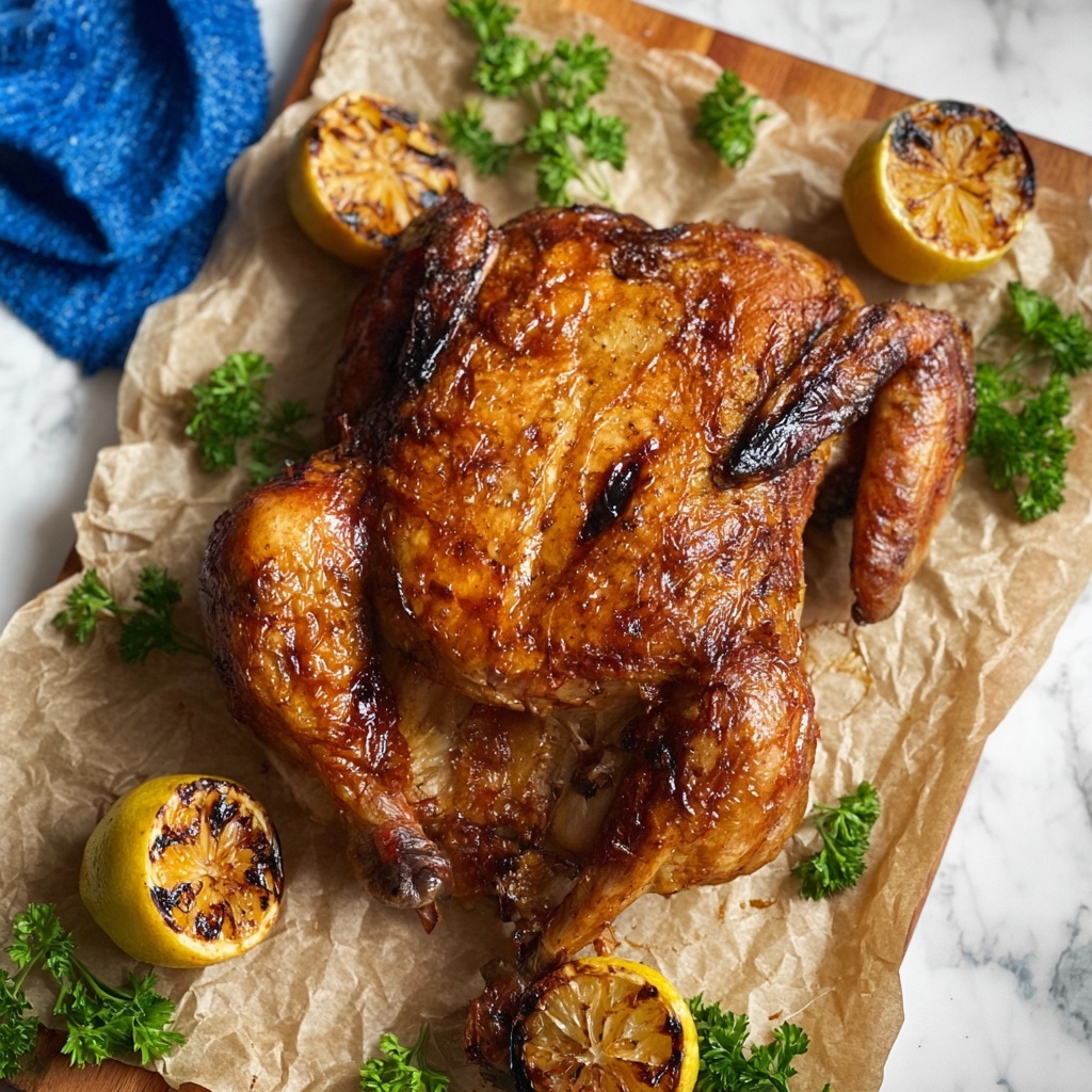 Grilled Spatchcock Chicken Recipe - Recipe Image