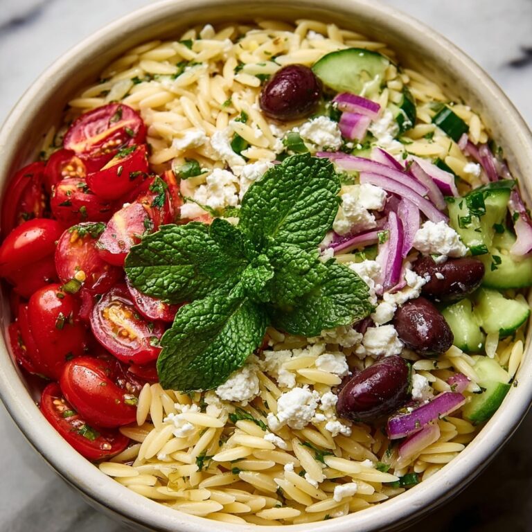 Mediterranean Orzo Salad Recipe