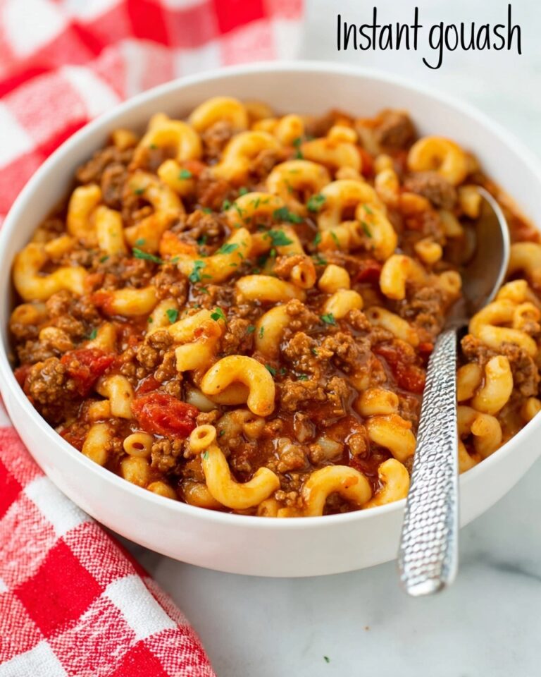 Instant Pot Goulash Recipe