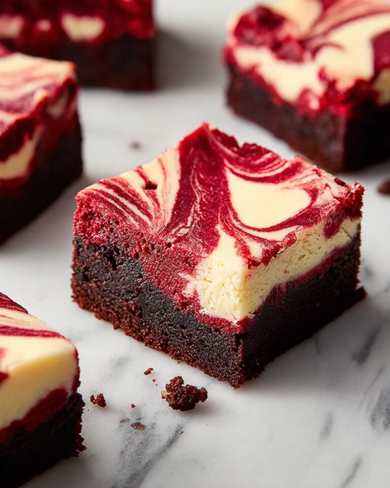Red Velvet Cheesecake Brownies Recipe