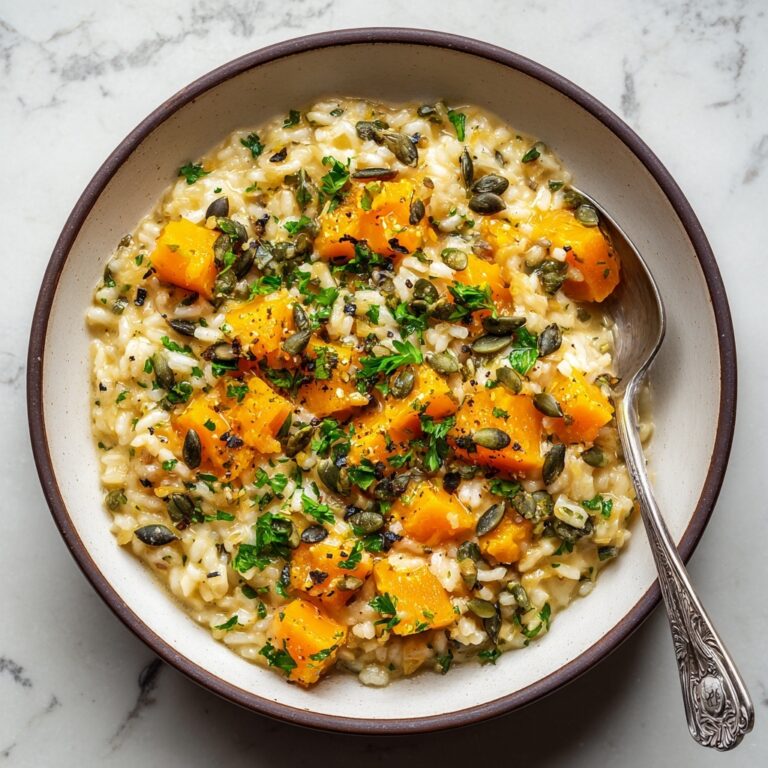 Creamy Pumpkin Risotto with Pumpkin Seeds and Seed Oil Recipe