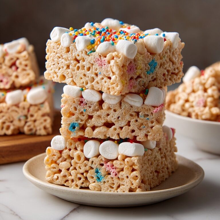 Festive Marshmallow Rice Krispies Treats Recipe