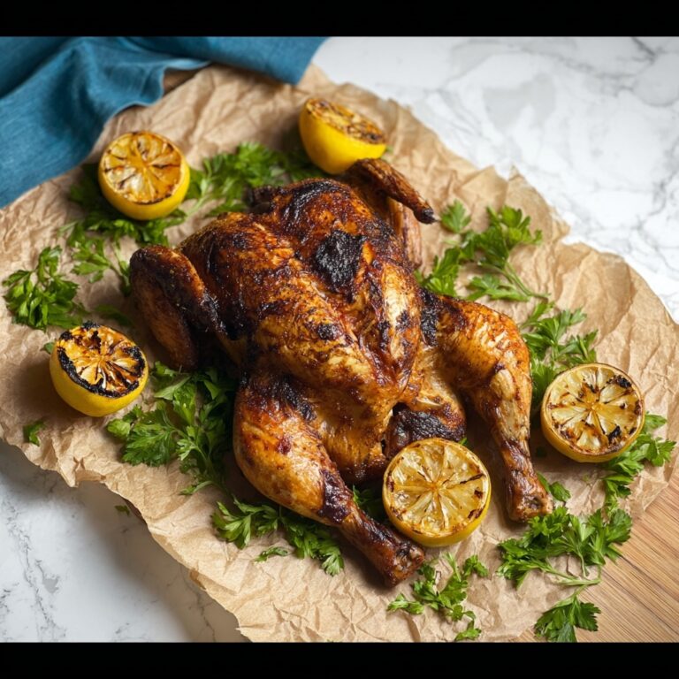 Grilled Spatchcock Chicken Recipe