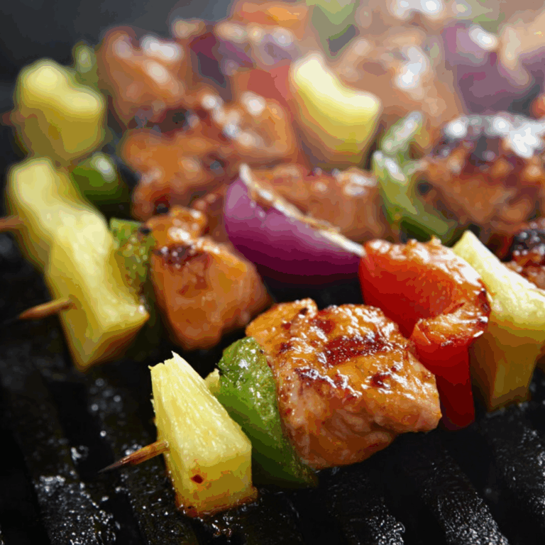 Pineapple Chicken Kabobs Recipe