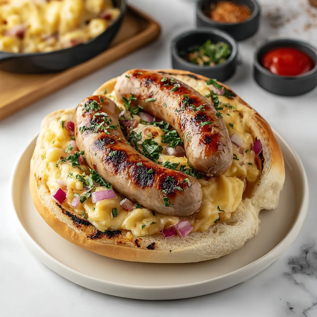 Cheese Dog Pizza Sandwich Recipe - Recipe Image