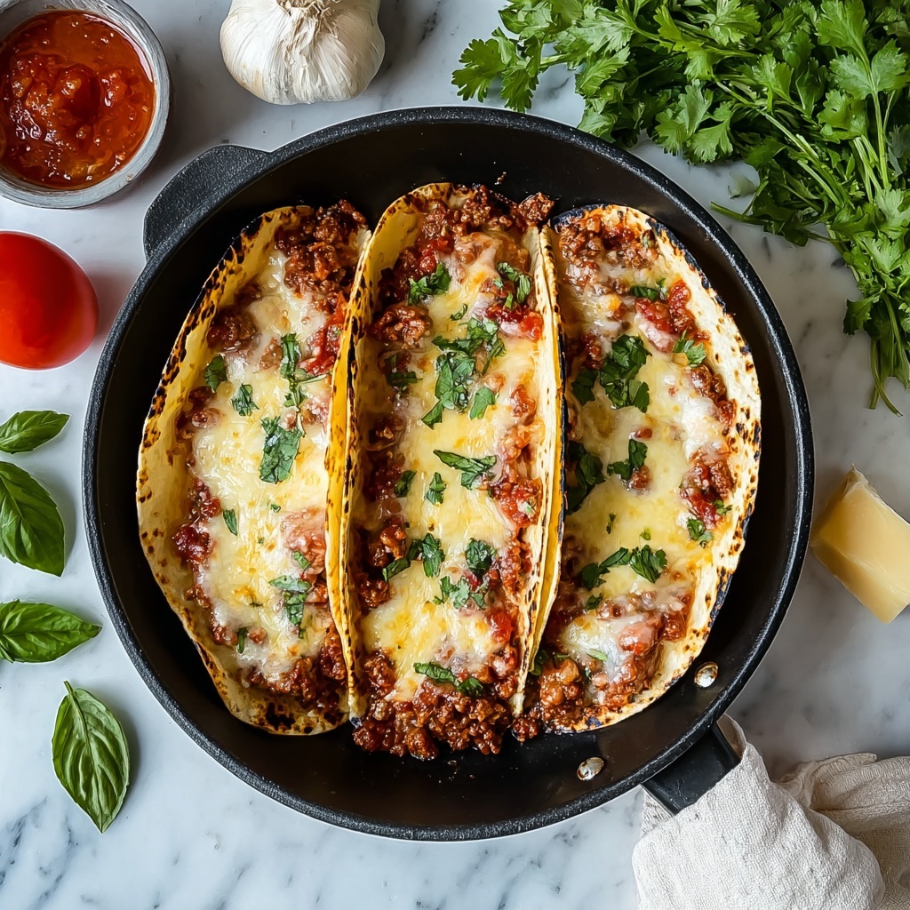 Pizza Tacos Recipe - Recipe Image
