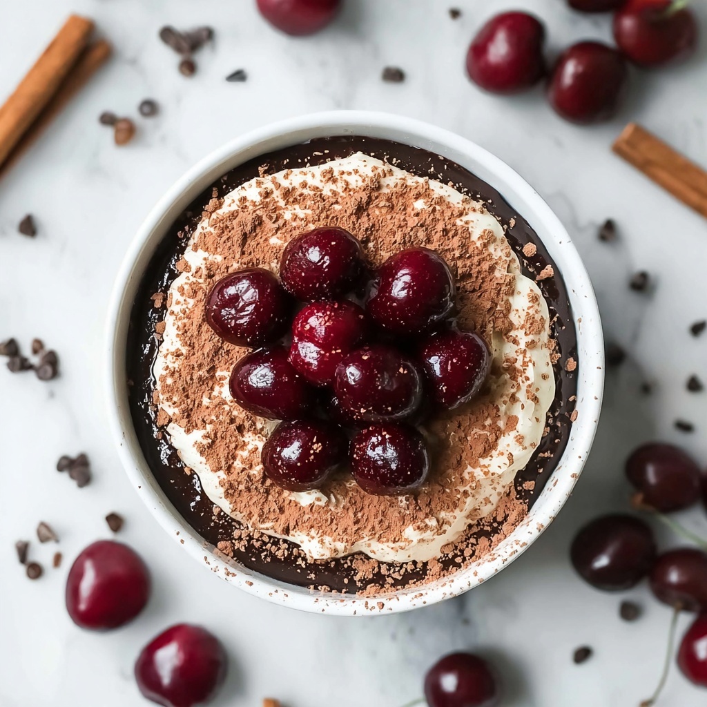 Cherry Amaretto Tiramisu Recipe - Recipe Image