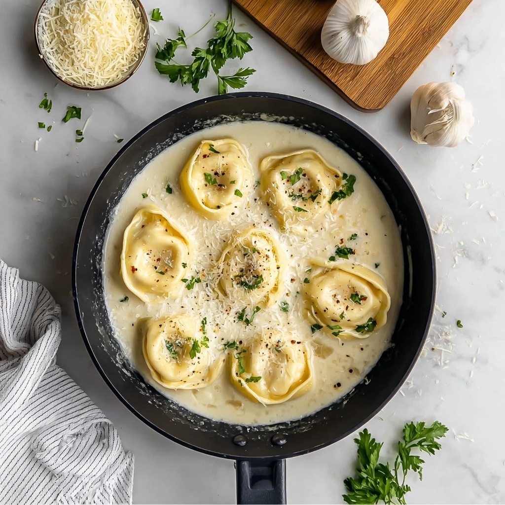 Tortellini Alfredo Recipe - Recipe Image