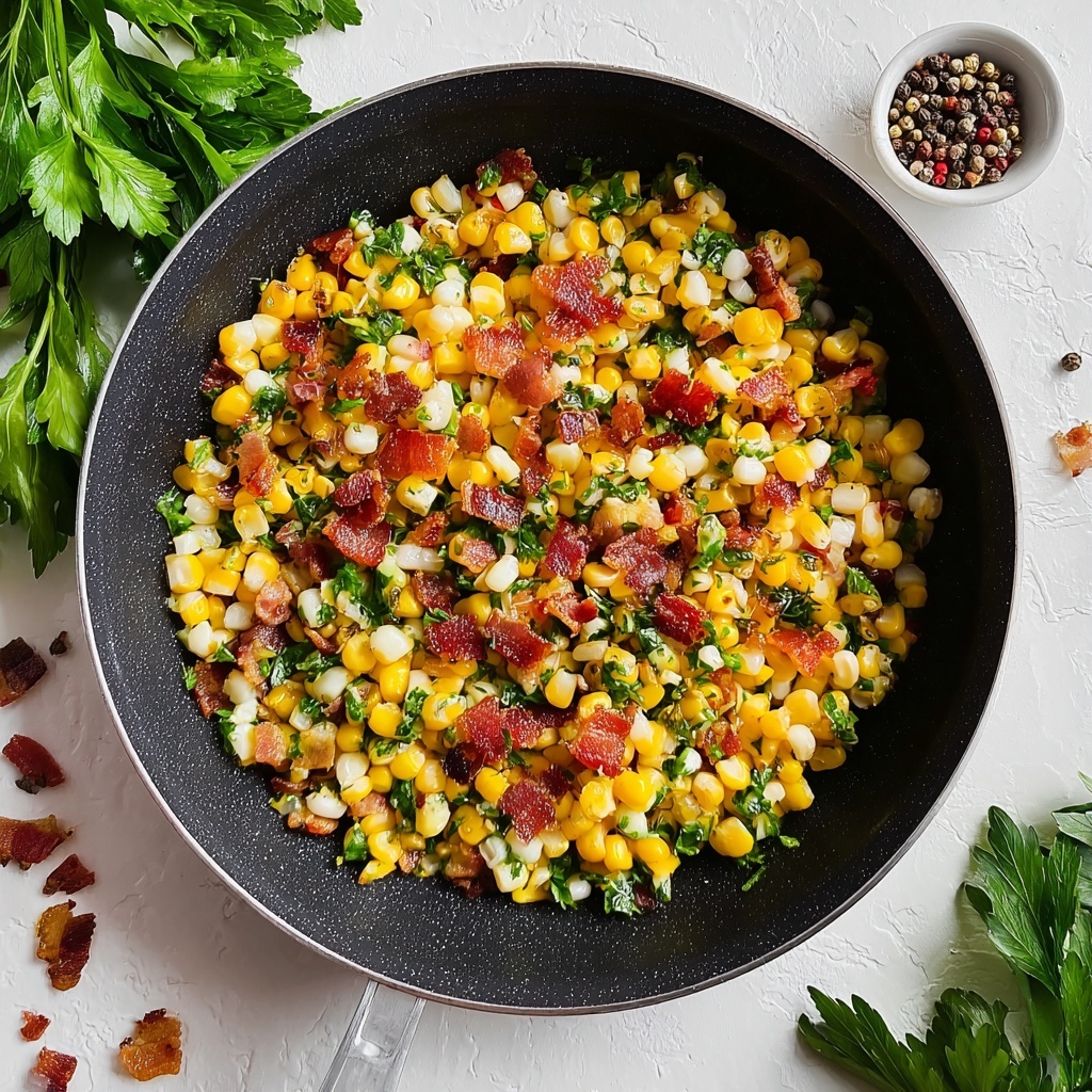 Sweet Corn Salad with Bacon Recipe - Recipe Image