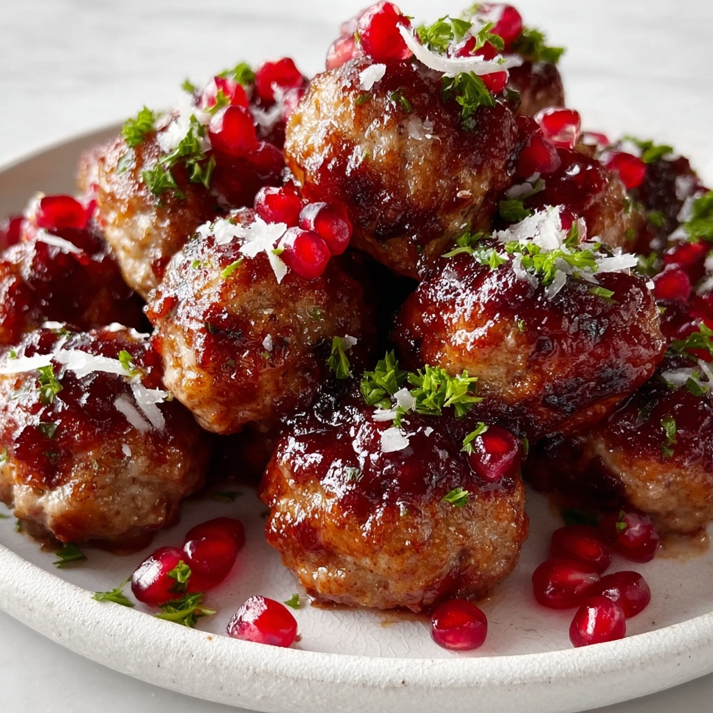 Christmas Cranberry Meatballs Recipe - Recipe Image