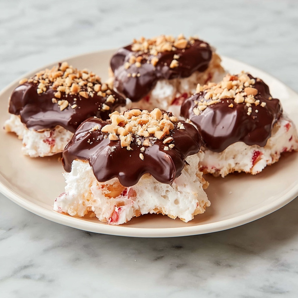 Frozen Berry Yogurt Bites with Chocolate, Peanuts, and Sea Salt Recipe - Recipe Image