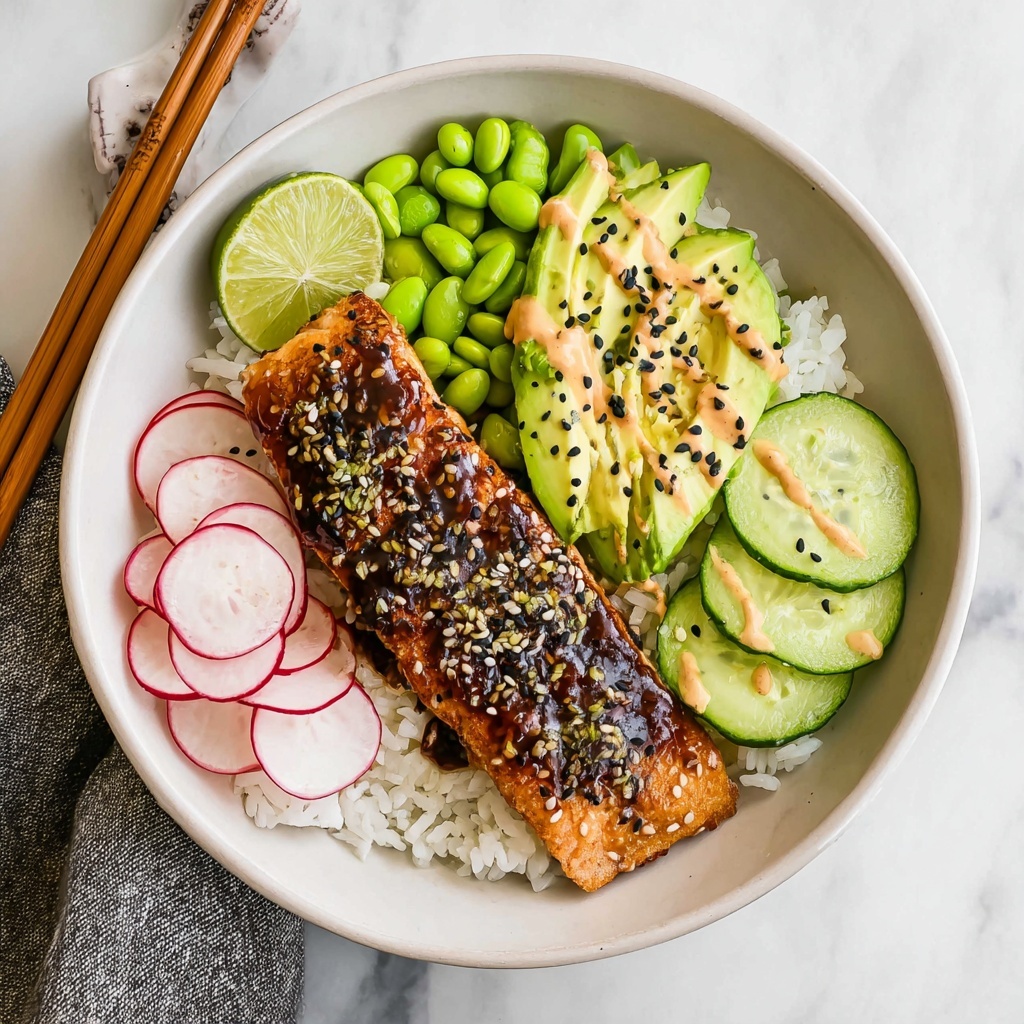 Teriyaki Salmon Bowl Recipe - Recipe Image