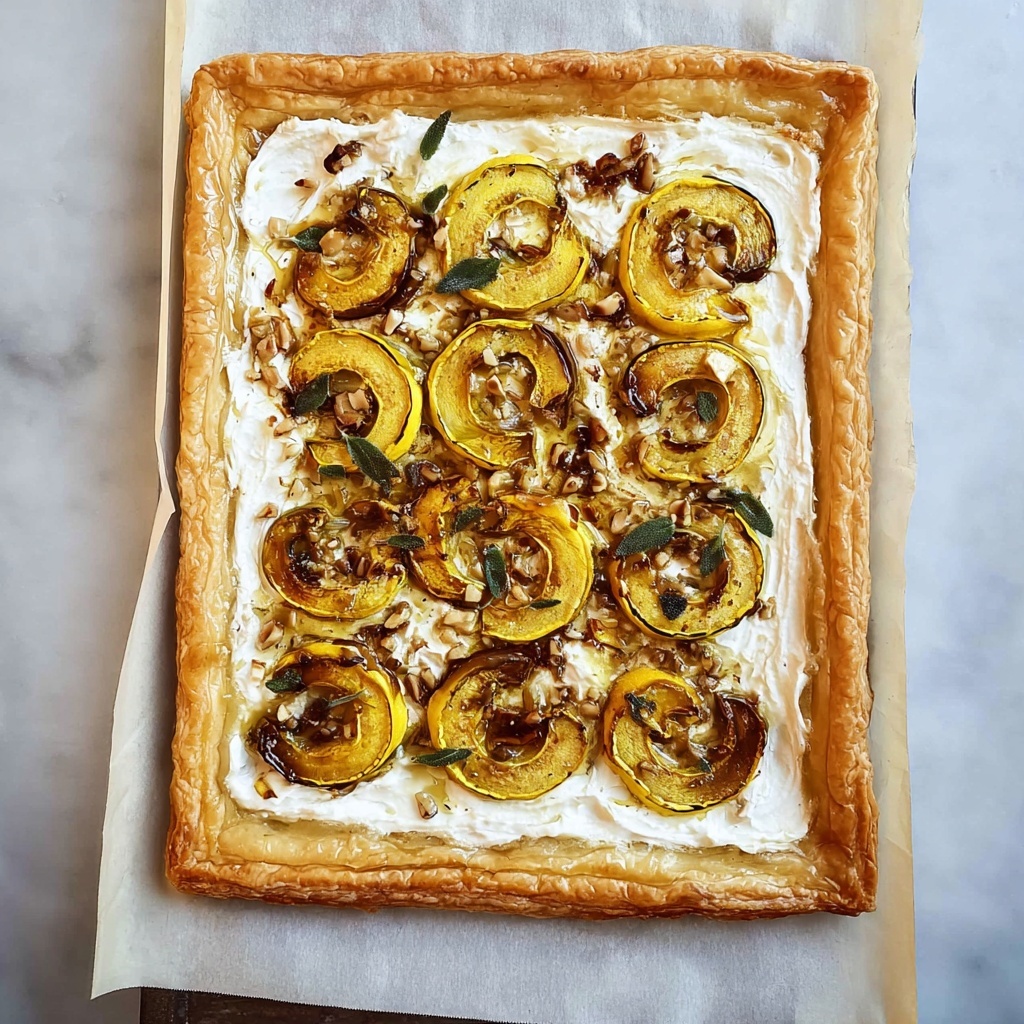 Delicata Squash Tart Recipe - Recipe Image