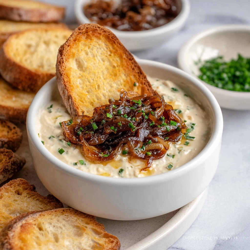 Caramelized Onion Dip Recipe - Recipe Image