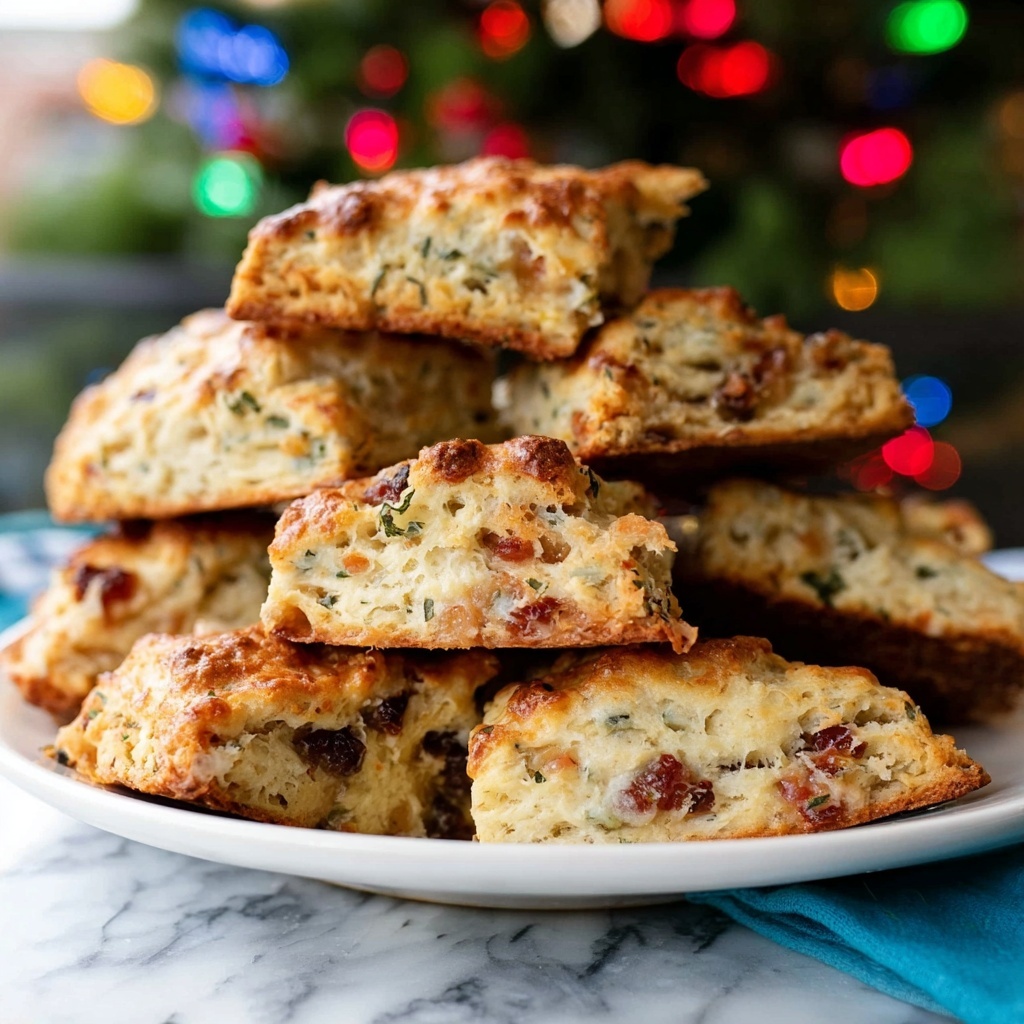 Overnight Bacon and White Cheddar Scones Recipe - Recipe Image