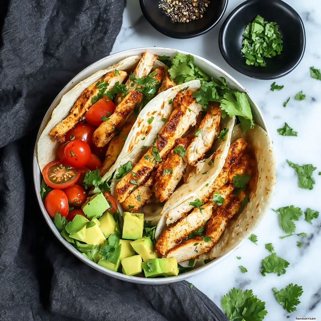 Healthy Grilled Chicken Ranch Wraps Recipe - Recipe Image