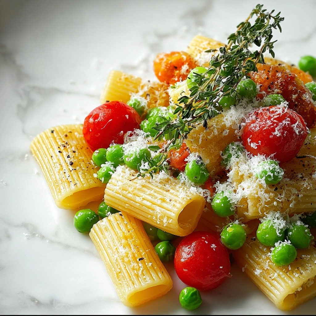 Spring Vegetable Pasta Recipe - Recipe Image