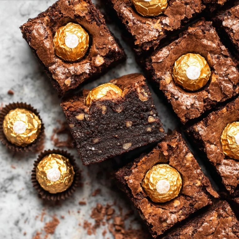 Ferrero Rocher Brownies Recipe