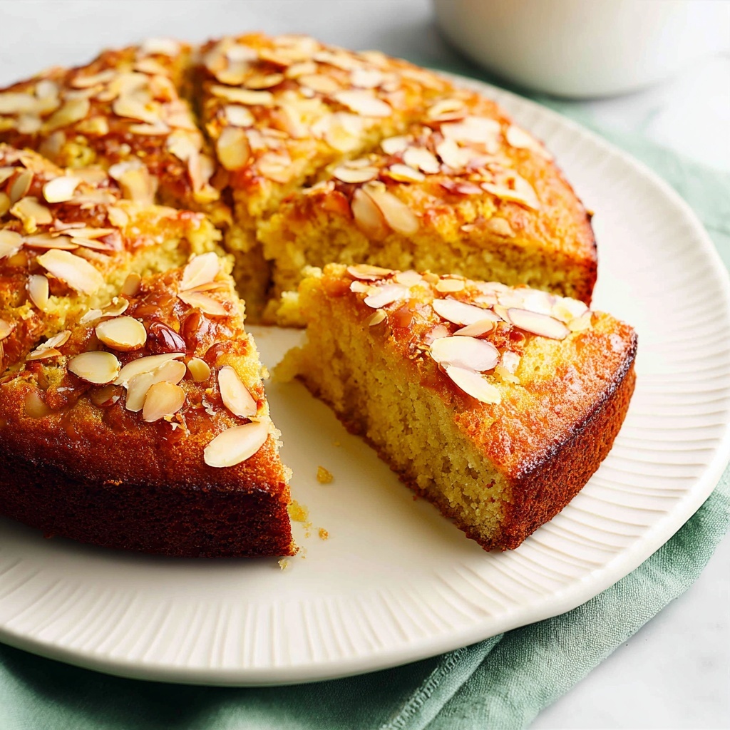 Honey Cake with Almond Honey Syrup Recipe - Recipe Image