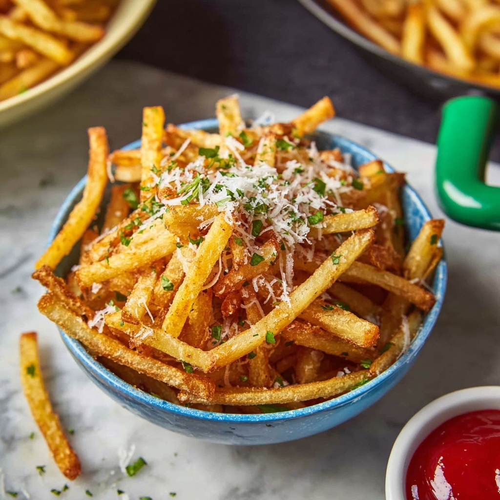 Shoestring Fries (Shoestring Potatoes) Recipe - Recipe Image