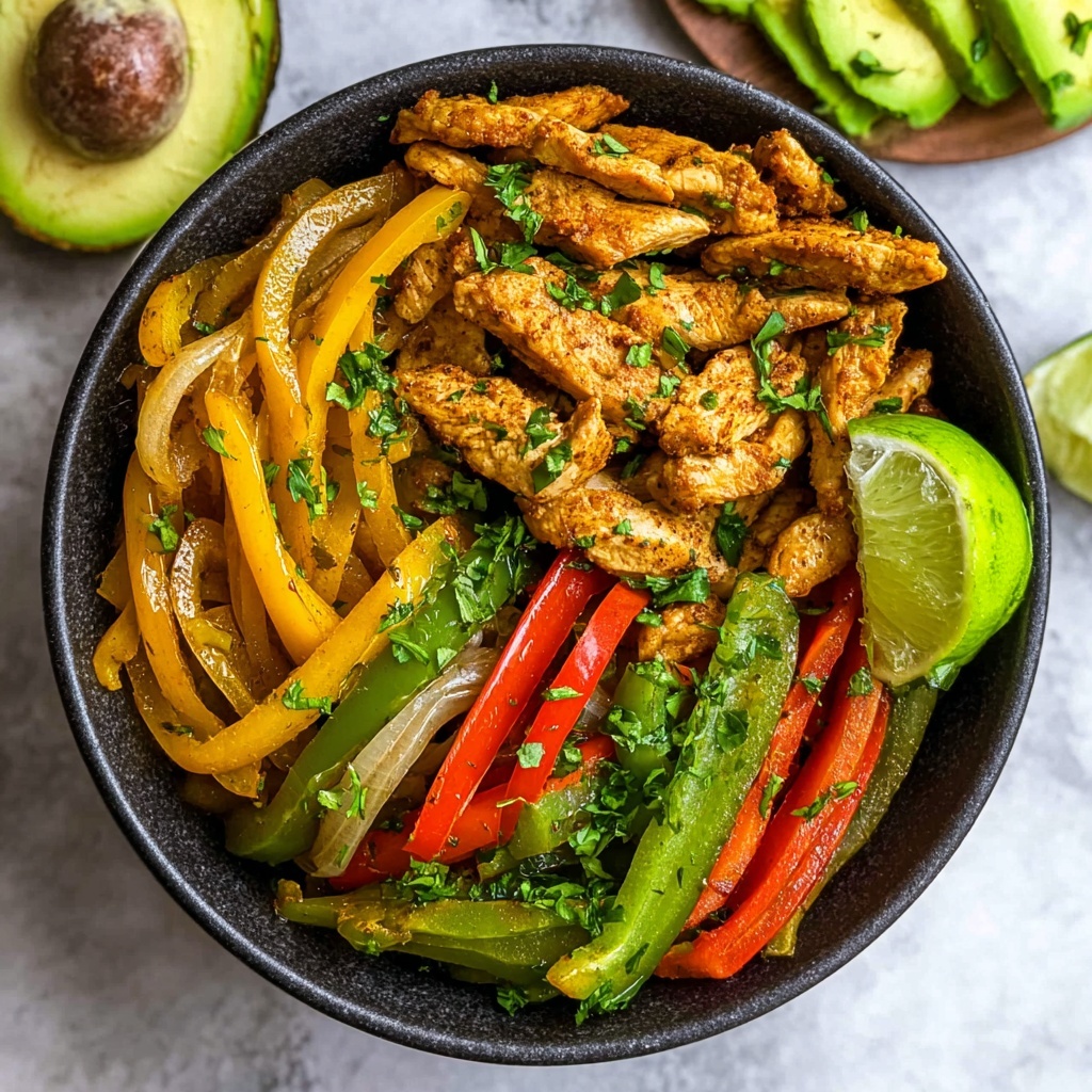 Easy Chicken Fajitas Recipe - Recipe Image